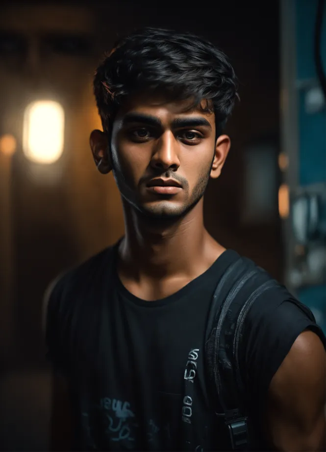 Darkframe Portrait